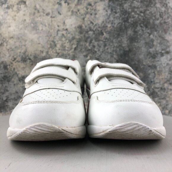 Propet Women's Size 7.5 X(2E) Tour Walker Strap White Leather Walking Sneakers - Picture 2 of 15